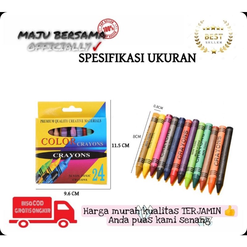 

MB - Art set crayon pensil warna 24 warna pensil crayon set pensil crayon gambar set anak alat lukis mewarnai art set 24 pcs