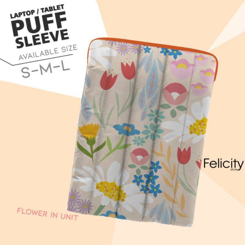 DISKON PUFFY LAPTOP SLEEVE PUFFY LAPTOP PUFFY BAG POUCH LAPTOP