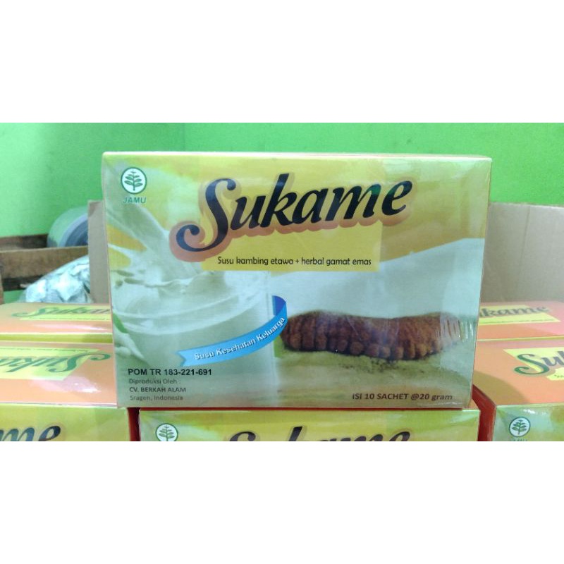 

SUKAME Susu Kambing Plus Gamat Pertama Diindonesia 100%Original