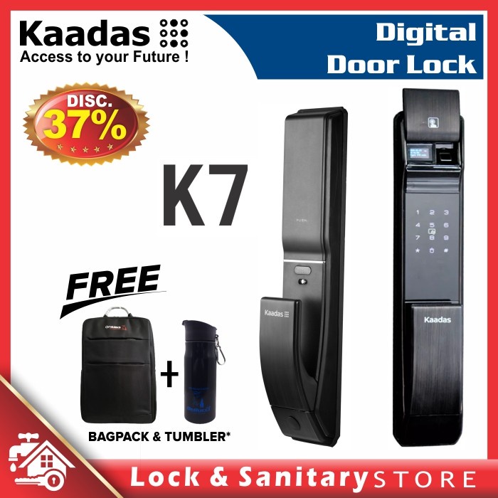 Handle Kunci Elektrik Onassis K7 BLACK