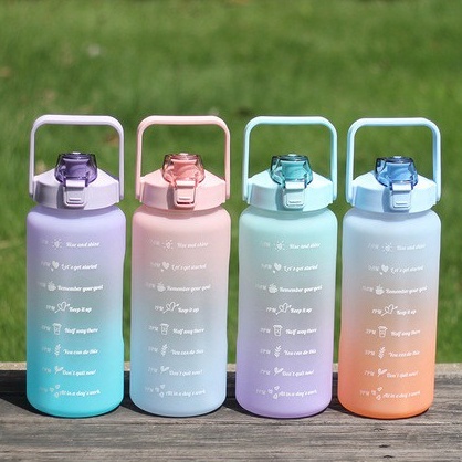 Botol Minum Motivasi 2 Liter Botol Motivasi 2 Liter TERMURAH