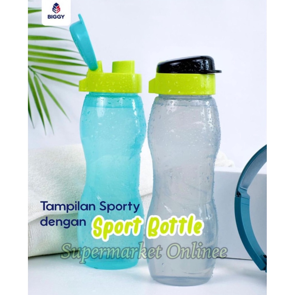 Platinum Sport x Botol Minum Plastik 650ml Kado Souvenir Botol Kerja / Sepeda / Botol Olah Raga Tebal