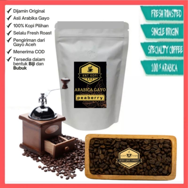 

KOPI GAYO ACEH ASLI ARABIKA PEABERRY KOPI LANANG arabika aceh gayo TAKENGON TERLARIS AROMA HARUM MANIS ORIGINAL specialty AMAN DI LAMBUNG BERKHASIAT Mandheling 100% Full Arabica