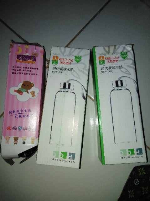 My Bottle Kaca 300ml / Botol Minum/ My Botol Kaca / My Bottol Glass