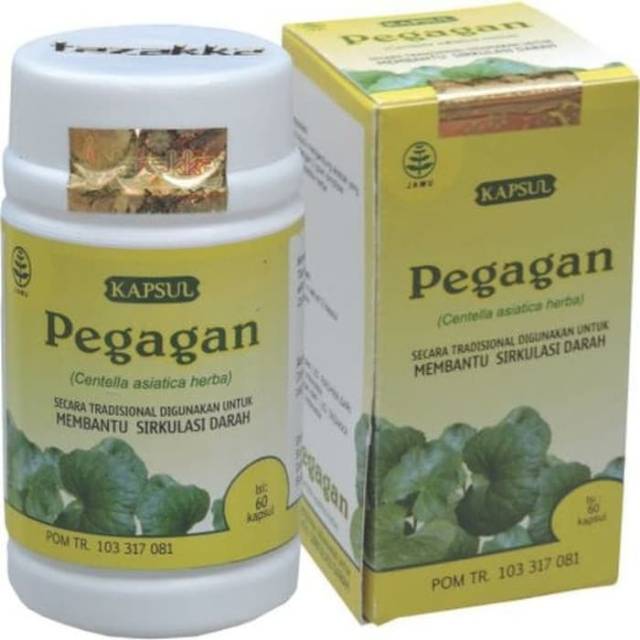 Kapsul pegagan tazakka isi 60 kapsul