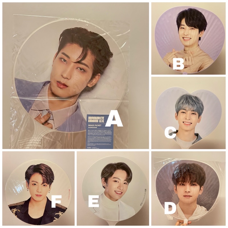 Ready stick uchiwa image picket seventeen bts wonwoo jungkook