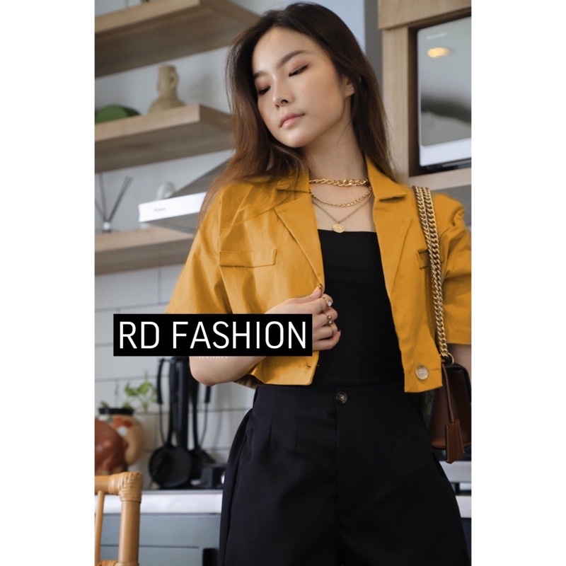 RD FASHION BLYTHE CROP BLAZER