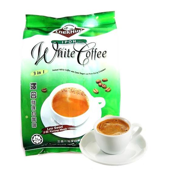 

TERBARU Chek Hup 3 in 1 Ipoh White Coffee Less Sweet 35gr x 15`