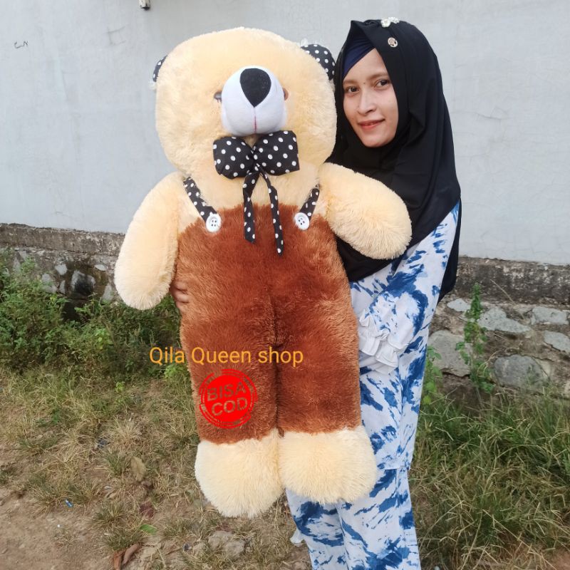 boneka BERUANG Teddy BEAR jojon jumbo 85 CM