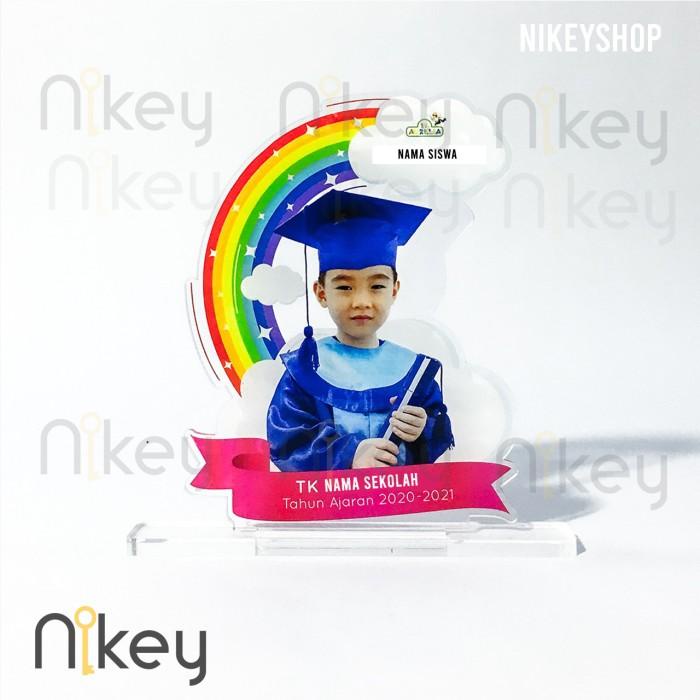 Trophy | Plakat Akrilik Wisuda Sekolah, Plakat Wisuda Tk Tebal 5 Mm,Tinggi 15Cm