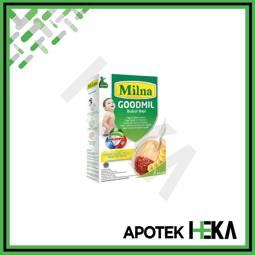 Milna Goodmil Bubur Bayi Tinggi Protein 6+/8+ - Pendamping ASI (SEMARANG)