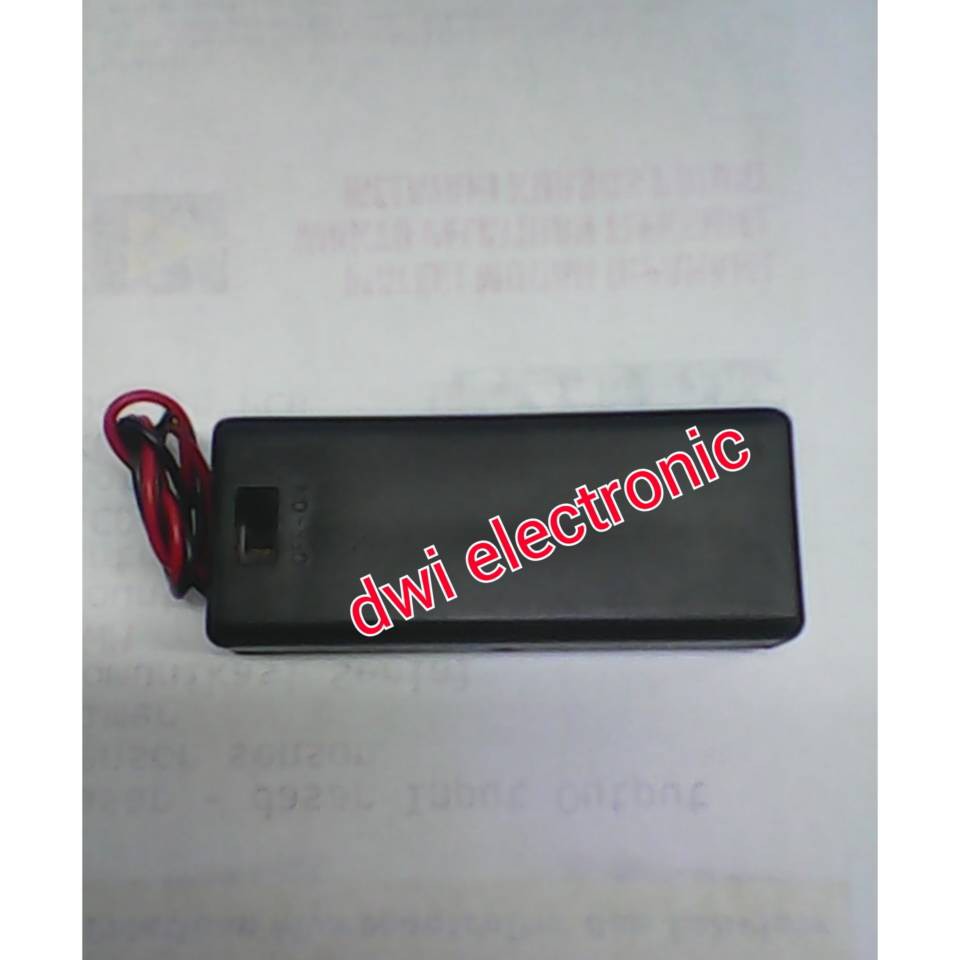 Best Seller Kotak baterai 2*AAA Tempat Baterai 2*AAA Battery Holder 2*AAA