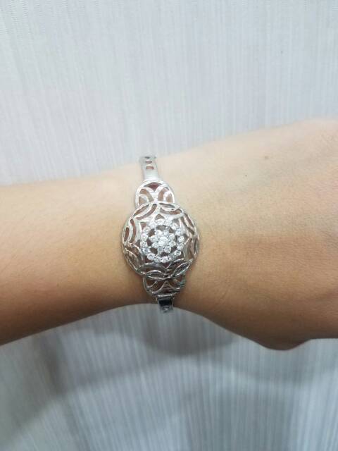 Gelang kroncong silver 925 | gelang kroncong perak asli