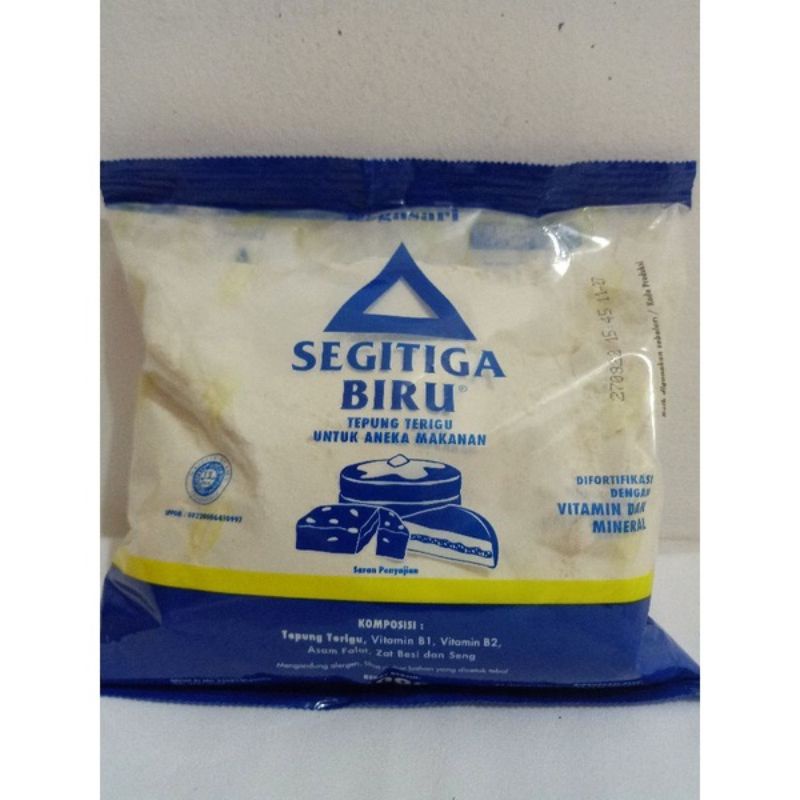 

Bogasari Tepung Terigu Segitiga Biru kemasan 500gr