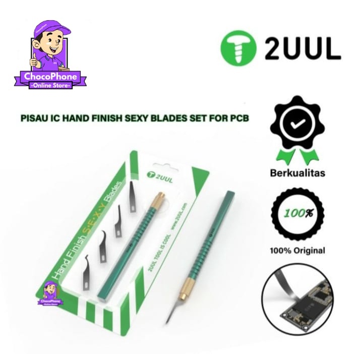 

PISAU IC PEN CUTTER 2UUL HAND FINISH SEXY BLADES SET FOR PCB ORIGINAL