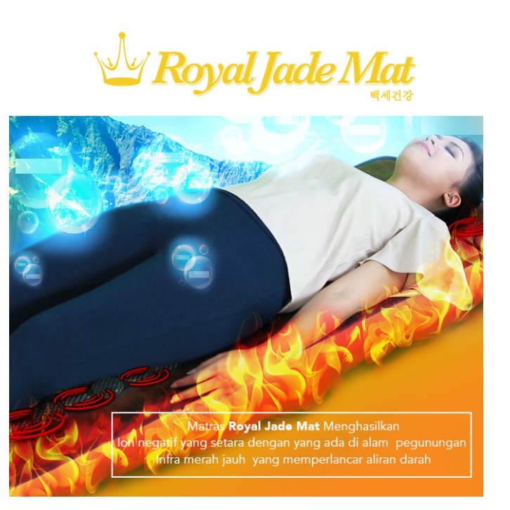 NEW Royal Jade Mat Matras Terapi Kesehatan Matras Panas