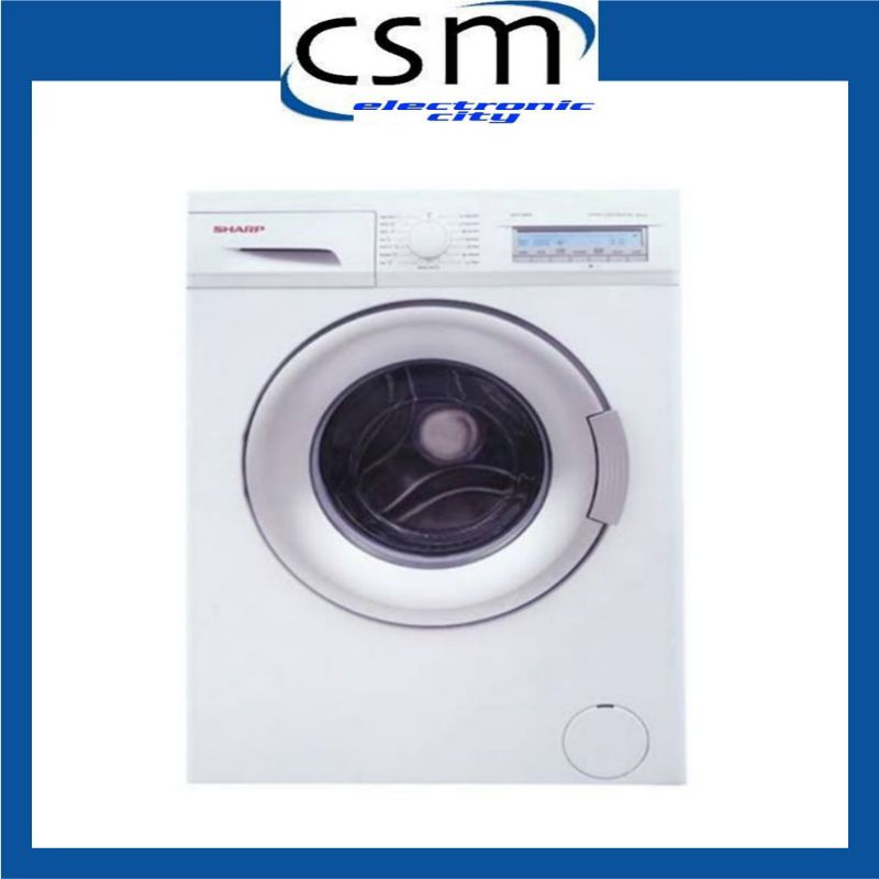 MESIN CUCI FRONT LOADING SHARP ES-FL 1082 ESFL1082 8 kg 1 TABUNG