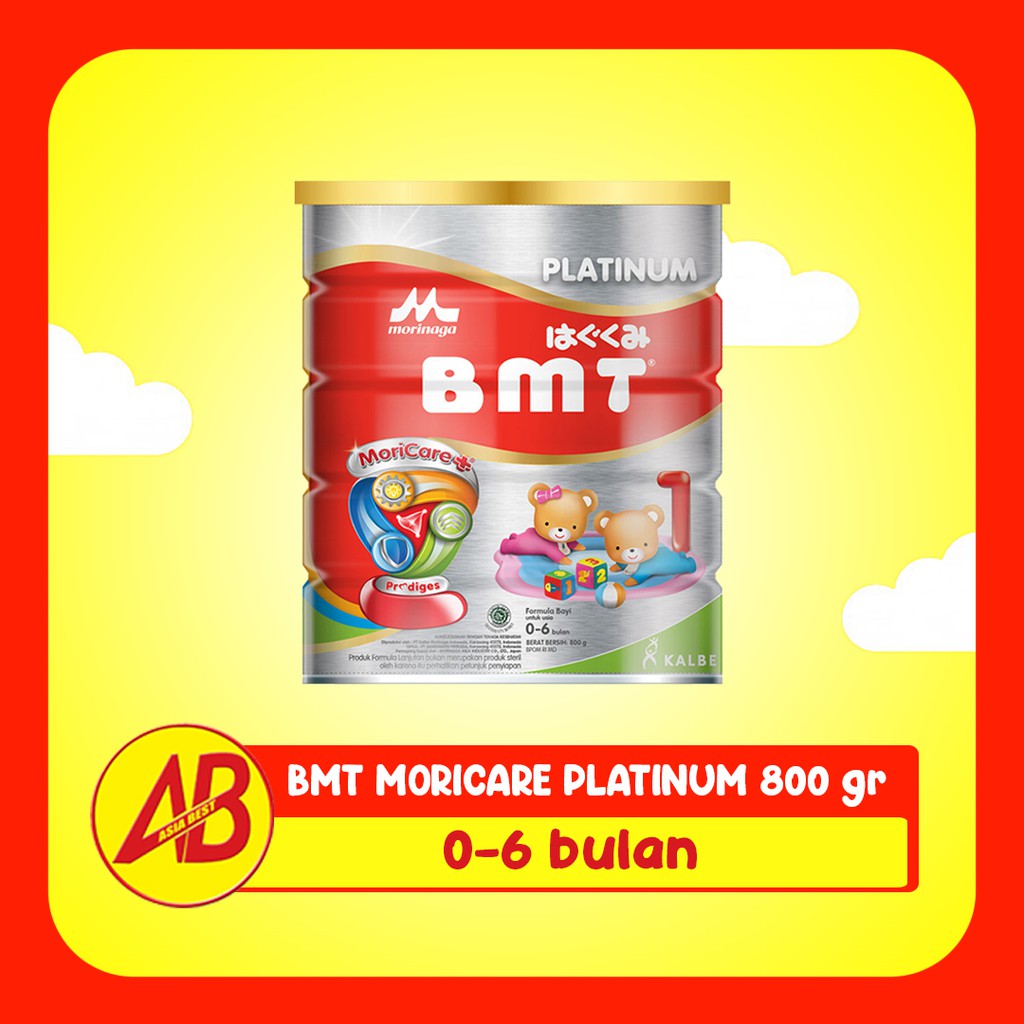 BMT MORICARE PLATINUM 800 GR Susu Formula Bayi