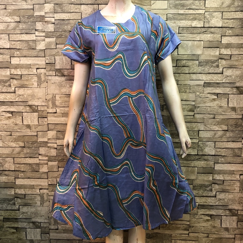 DASTER BALI MURAH MOTIF KEMBANG | BATIK AQILAH-OB 11