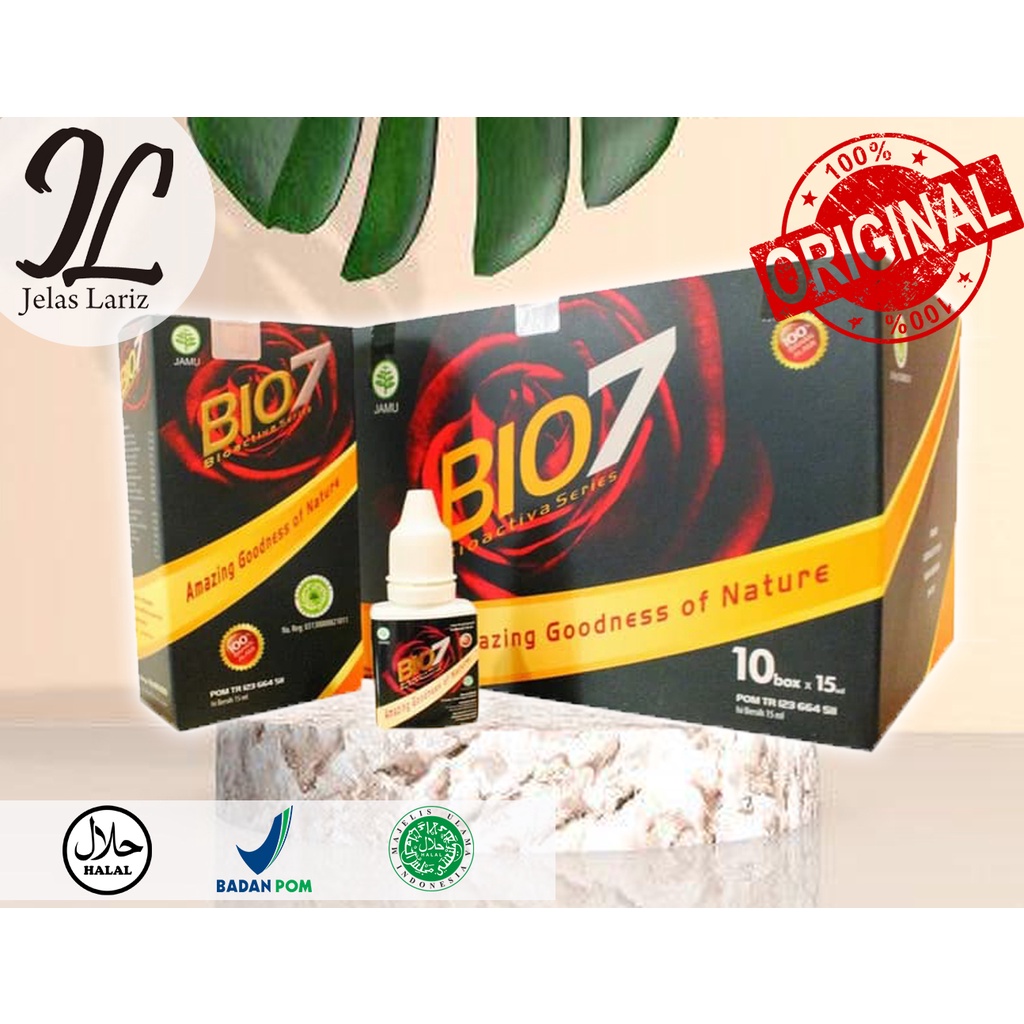 BIO7 / BIO 7 / BIO SEPEN / BIO SEVEN / JAMU TETES I  HERBAL ALAMI / ORIGINAL /ASLI / KOLESTEROL