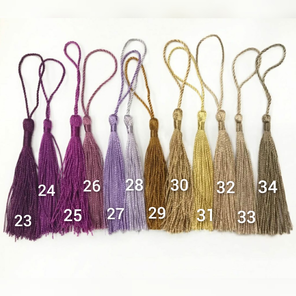 1 BUAH - RUMBAI TASEL 8,5 CM | TASSEL RUMBAI