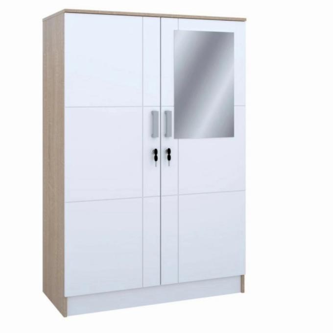 lemari pakaian anak 2 pintu