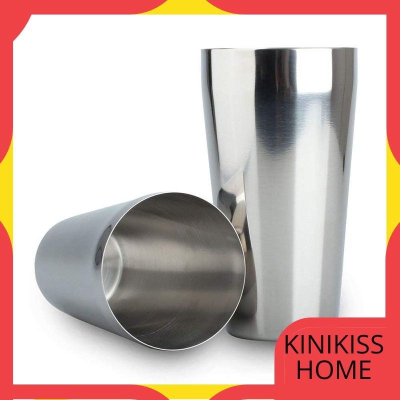 

Cocktail Shaker UPORS 2Pcs Boston Shaker Stainless Steel Cocktail Shaker Bartender Tools 600 450ml