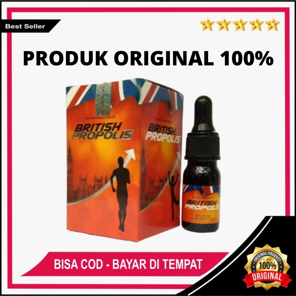 BRITISH PROPOLIS FOR KIDS ASLI 100% OBAT VITAMIN ANAK NUTRISI OTAK MENAMBAH DAYA TAHAN TUBUH