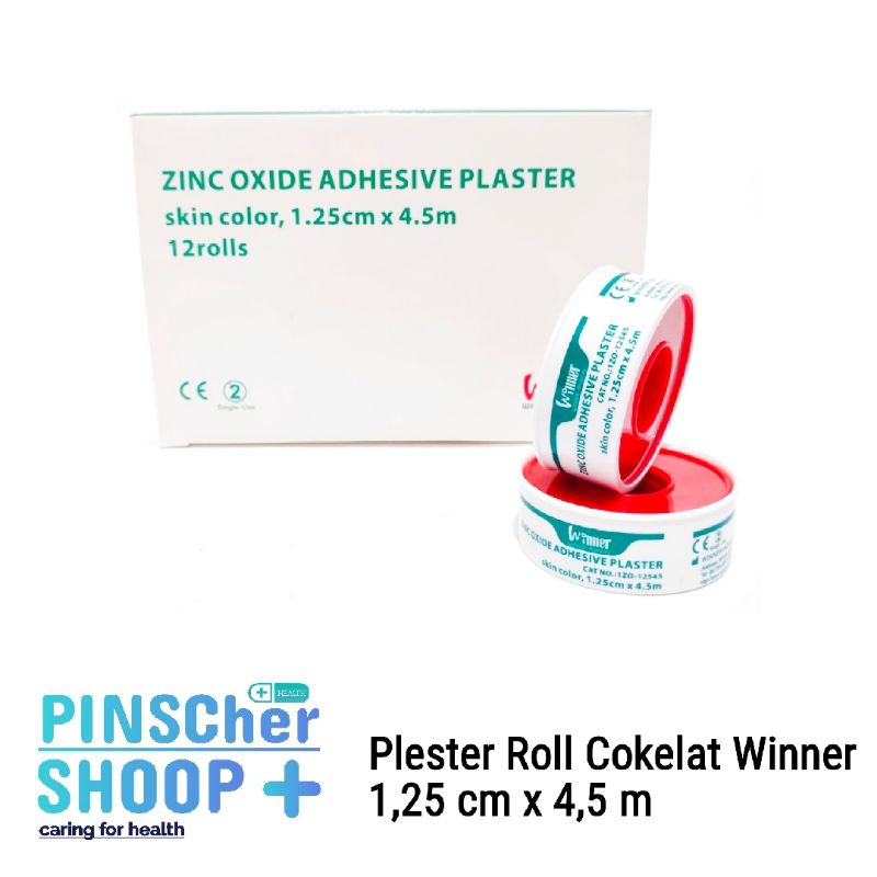 PLESTER ROLL KAIN 1,25 CM x 1 M WINNER SATUAN
