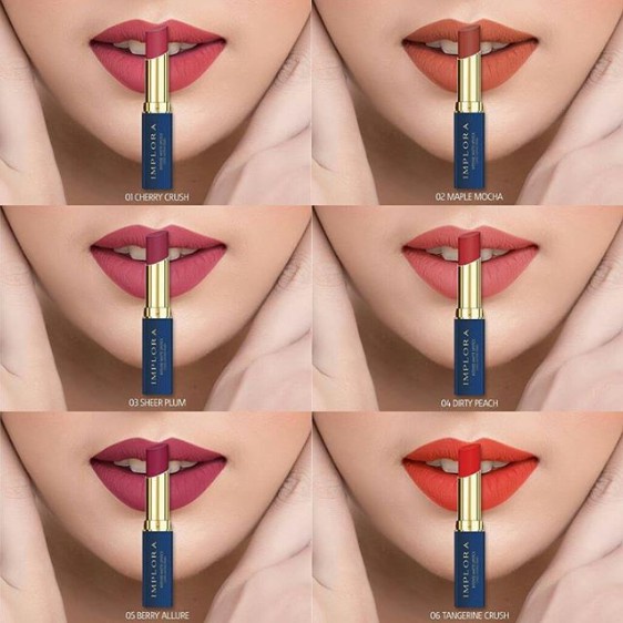 IMPLORA! Lipstik Matte Intense [BIRU]