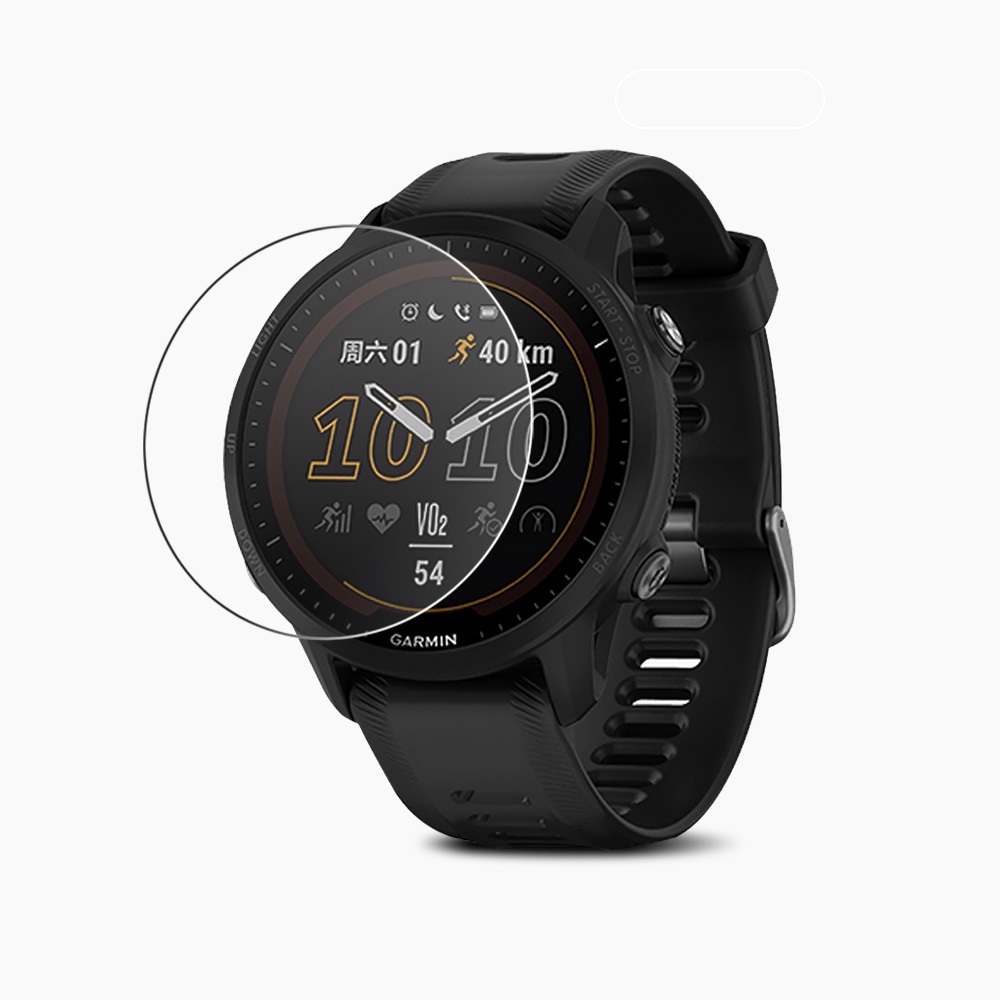 Tempered Glass Pelindung Layar Smartwatch Garmin Forerunner 955