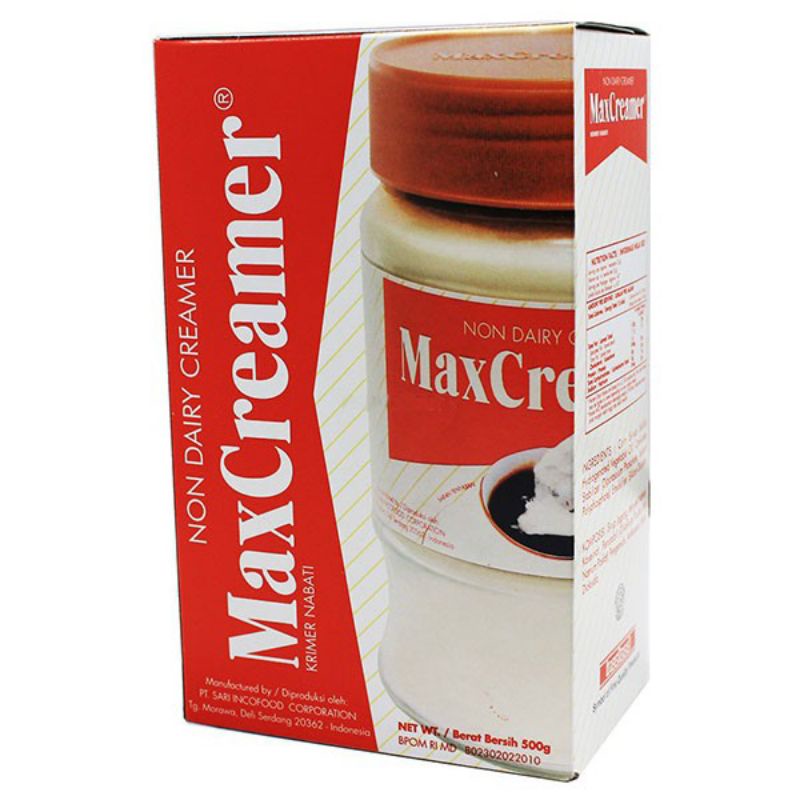 

MAX CREAMER NON DAIRY CREAMER 500G