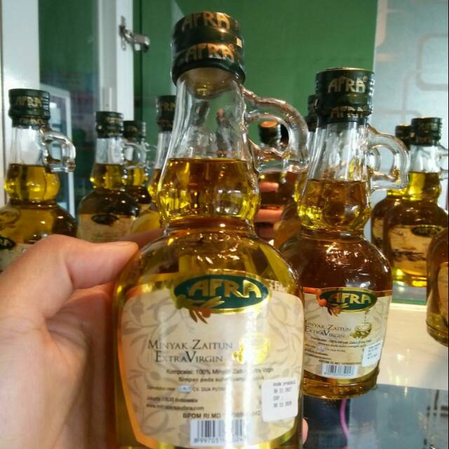 

Minyak zaitun extra virgin afra /olive oil extra virgin/ zaitun afra