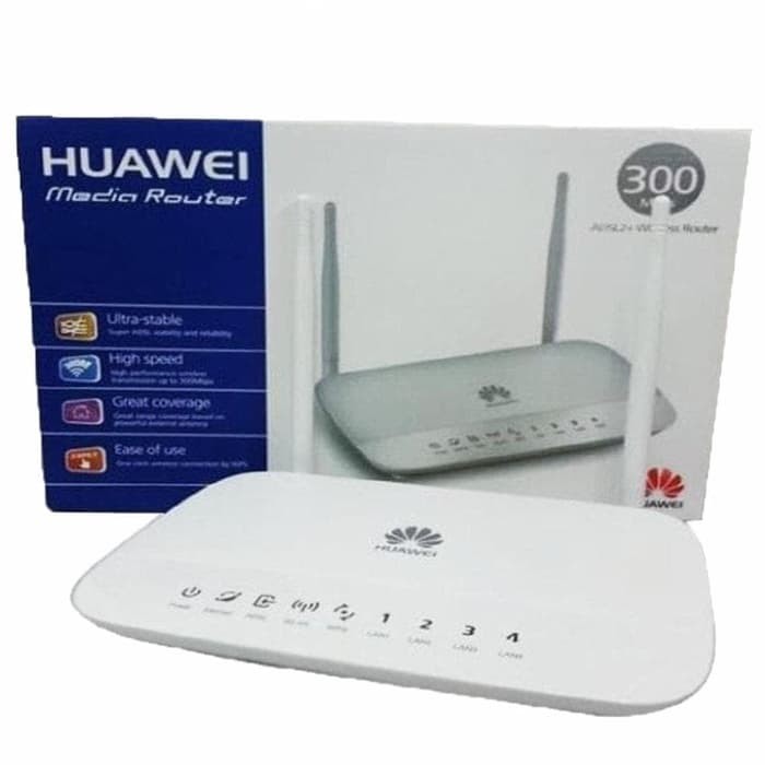 Jual Huawei HG532D Modem Mifi Home Router Wifi ADSL2+ 300Mbps Indonesia