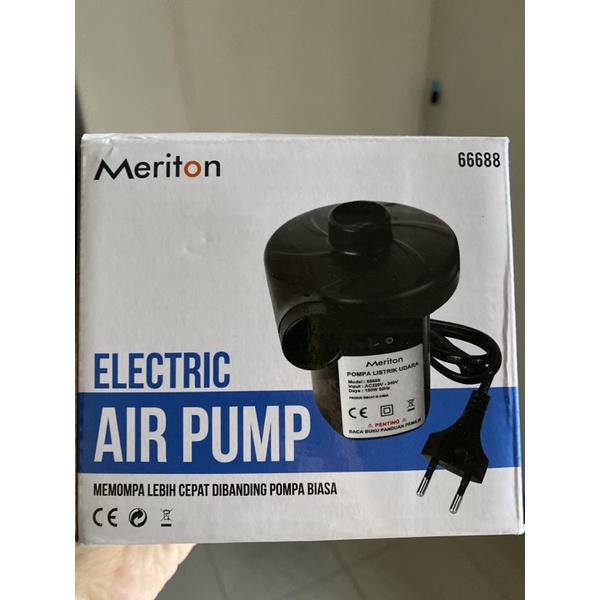 meriton electric air pump POMPA ANGIN LISTRIK