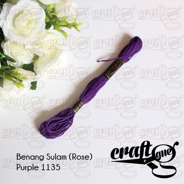 Benang Sulam (Rose) PURPLE