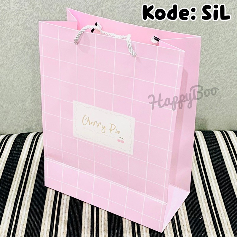 bag paper bag tas kado tas kertas goodie bag hampers large besar tinggi sil import