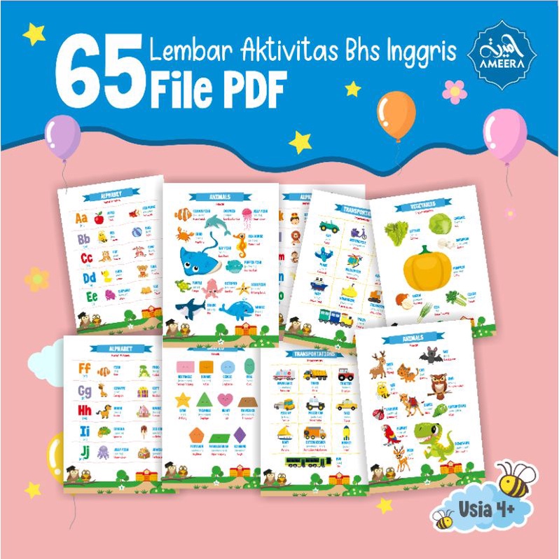 

Lembar aktivitas buku pintar bahasa inggris untuk paud