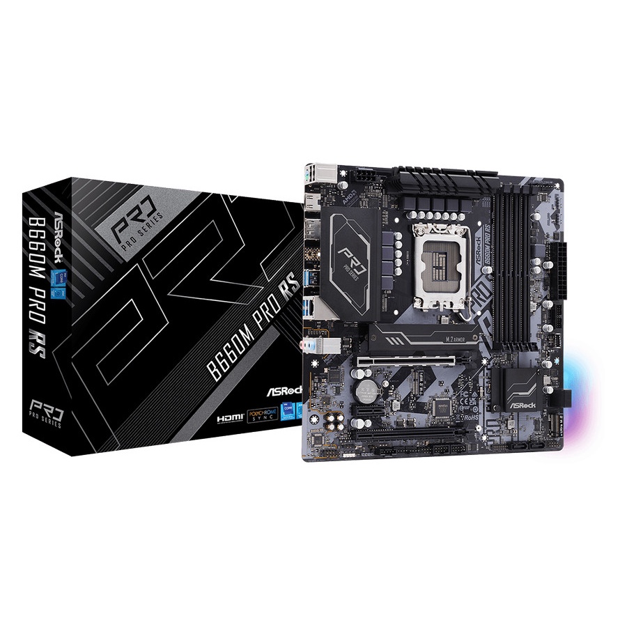 Motherboard ASROCK B660M PRO RS  Intel LGA1700 DDR4 B660 MATX