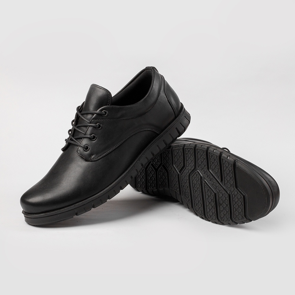 CLOVIS BLACK |ManNeedMe x NAZ| Sepatu Pantofel Pria Formal / Kantor Shoes ORIGINAL