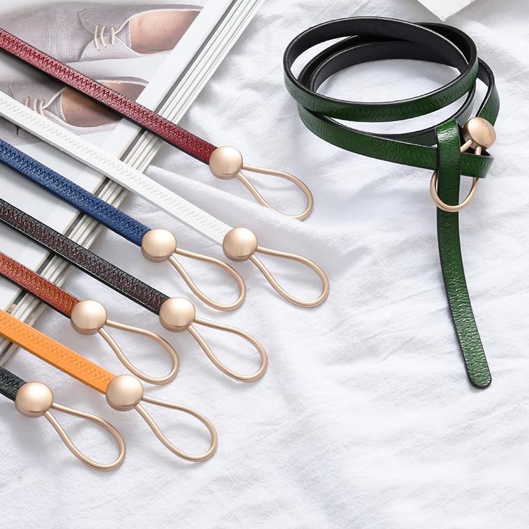 {G-ALR> {☛> ikat pinggang wanita [KULIT ASLI] Gesper Wanita Kulit Asli / Tali Pinggang Wanita / Ikat