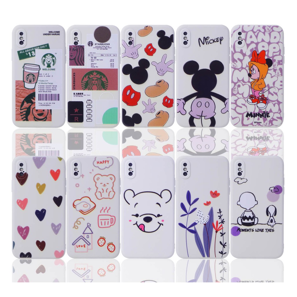 Samsung M10 A10 A12 5G A02 M02  A02S  A20 A30 Case Casing Softcase Motif Lensa motif lucu