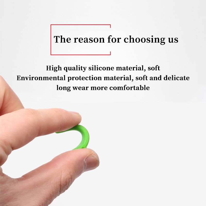 Silicone Anti-Slip Telinga-hooks Untuk Kacamata Kacamata Sunglasses
