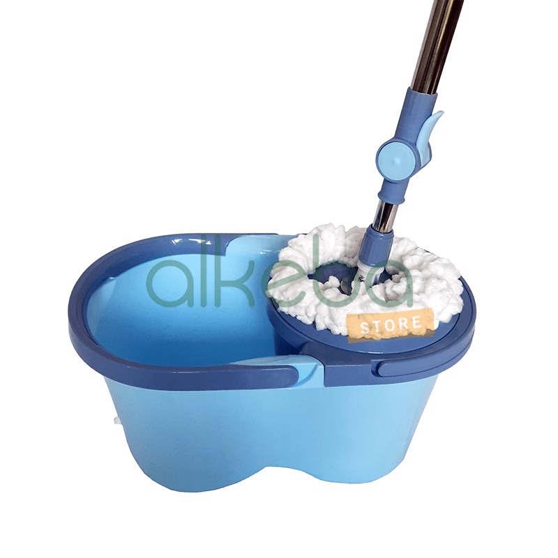 2 in 1 bucket spin mop proclean / proclean alat pel berputar