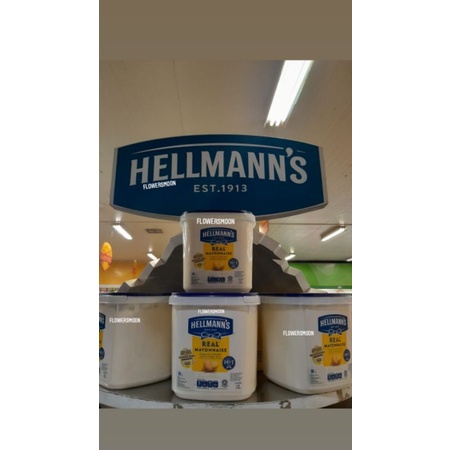 

HELLMANS Est.1913 Real Mayonnaise Bucket 3L Termurah