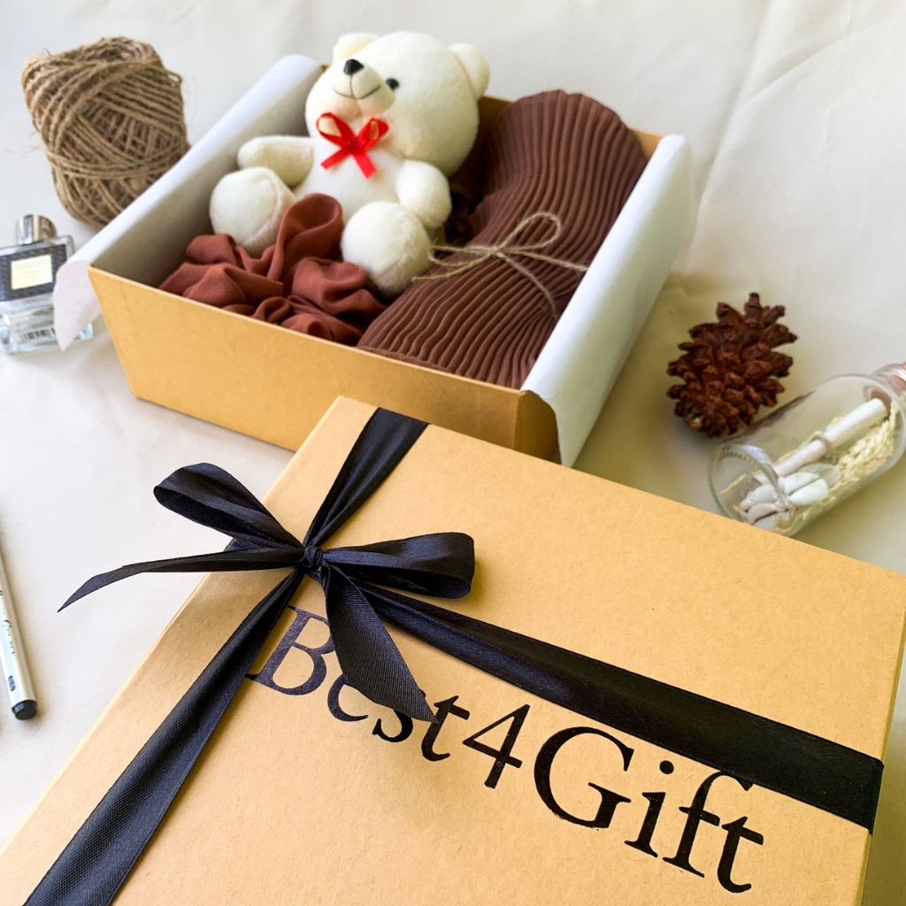 

Hampers Hijab, Giftbox Hijab Paket Cantik