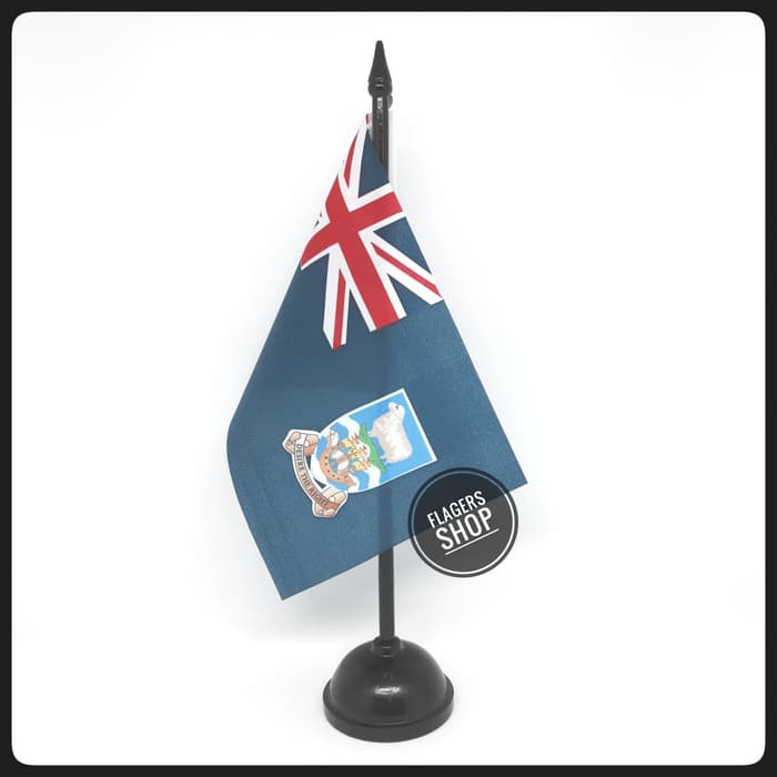 

Bendera Meja Kepulauan Falkland/Falkland Islands + Tiang Kayu