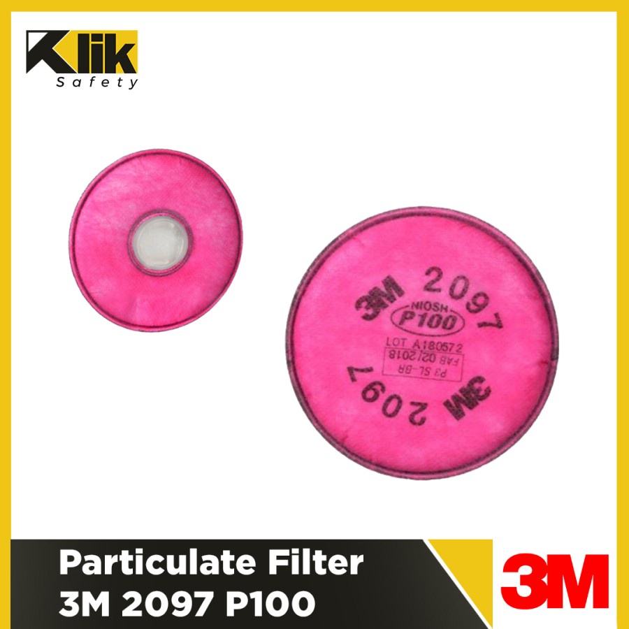 3M Particulate Filter 3M 2097 P100 Original