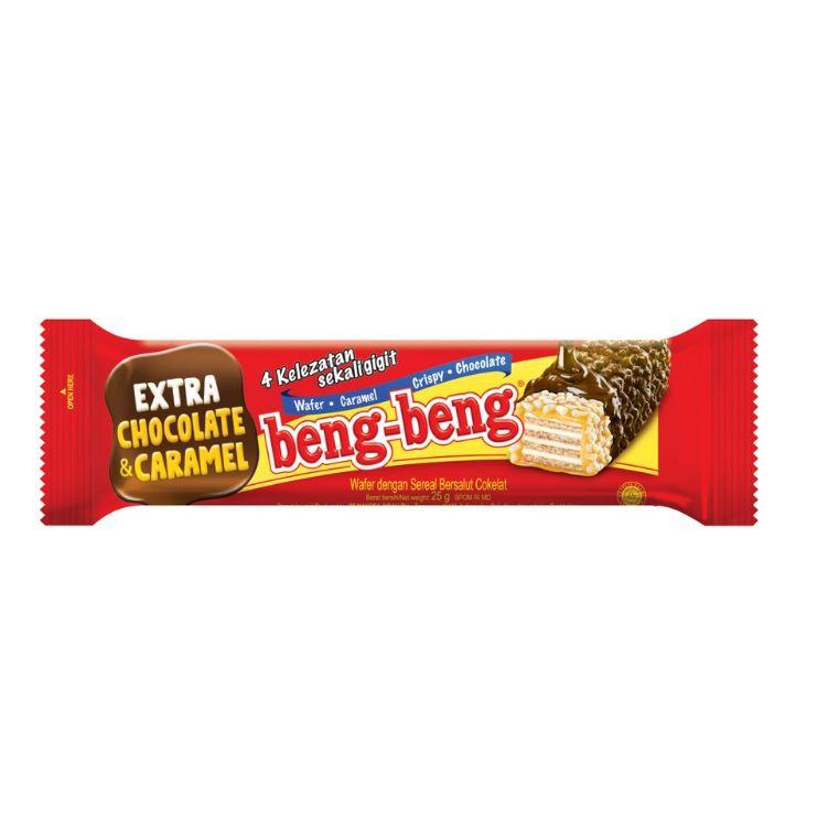 

Pasti dikirim / DnF Beng Beng Extra Chocolate & Caramel Crispy Wafer - Netto 17 bks x 25 gr - 1 DUS /Produk@murah