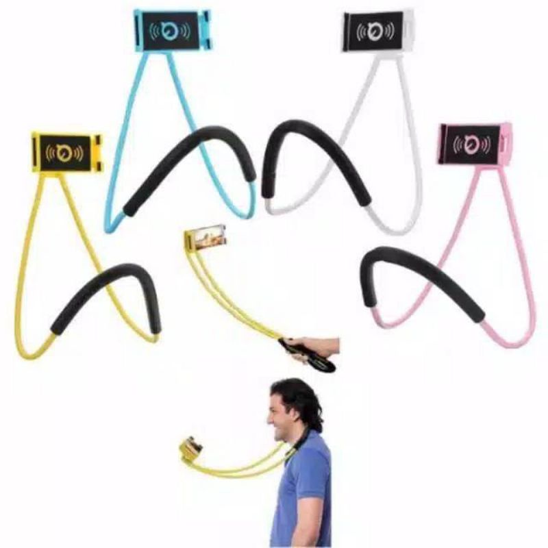 lazy neck holder / Lazy Neck Phone Holder Multifungsi jkt